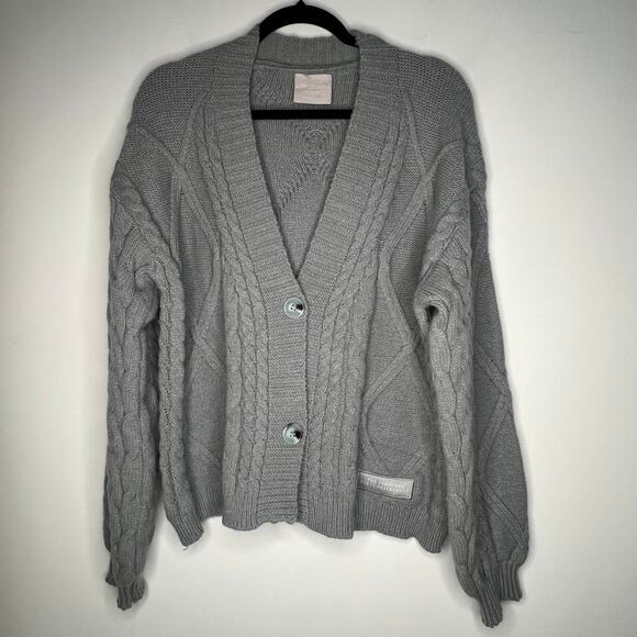 Taylor Swift The Tortured Poets Department Cable Knit Cardigan XS/S - Picture 2 of 7